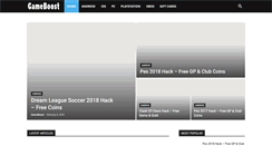 Desktop Screenshot of gameboost.org